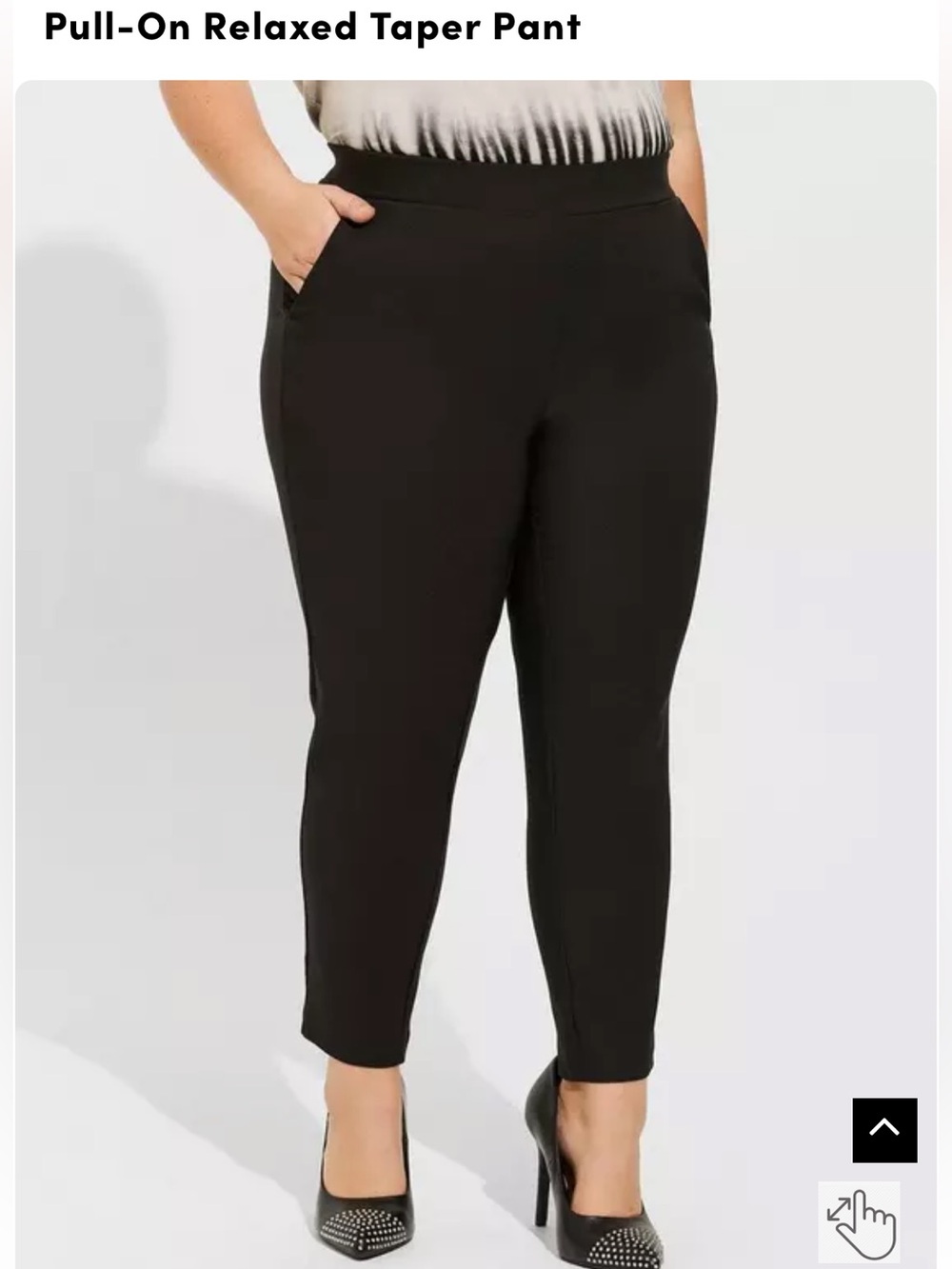 Torrid Pull On Relaxed Taper Pants